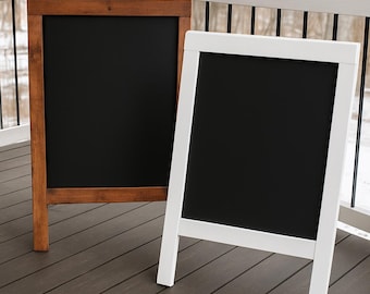 Custom Sidewalk Sign | Business Sign | Custom Easel Sign | Large Business Sign | Wedding Sign | Pop Up Sign | Chalkboard | 3x2&#39; | 3 1/2 x2&#39;