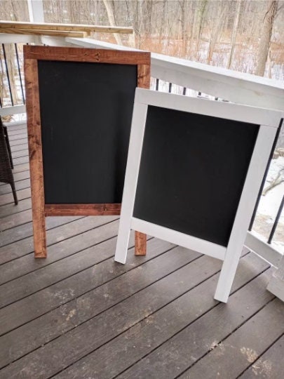 WHITE Easel Wood 5ft Floor Display Large Wedding Sign Stand . Holds Clear  Acrylic Chalkboard Foam Board Canvas Wood Signage up to 30 X 40 In -   Israel