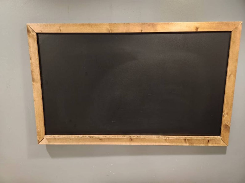 Rustic Whiteboard Hanging Chalkboard, Rustic, Whiteboard Sign, Reversible, Blank ...