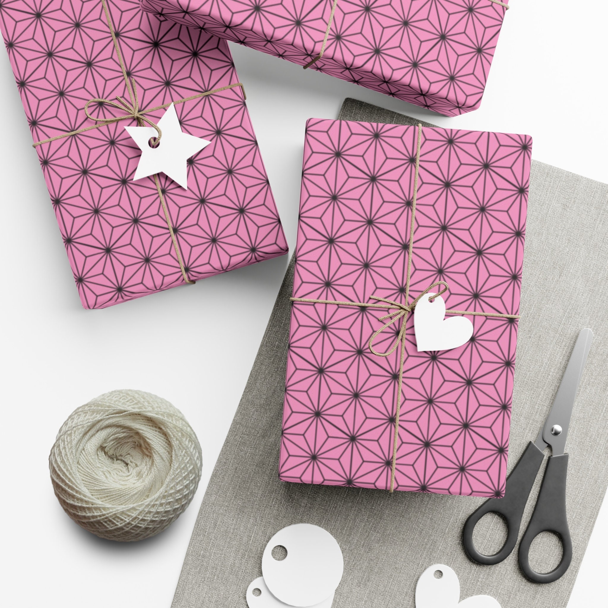 Anime Wrapping Paper Nezuko Wrapping Paper Demon Slayer Gift - Etsy