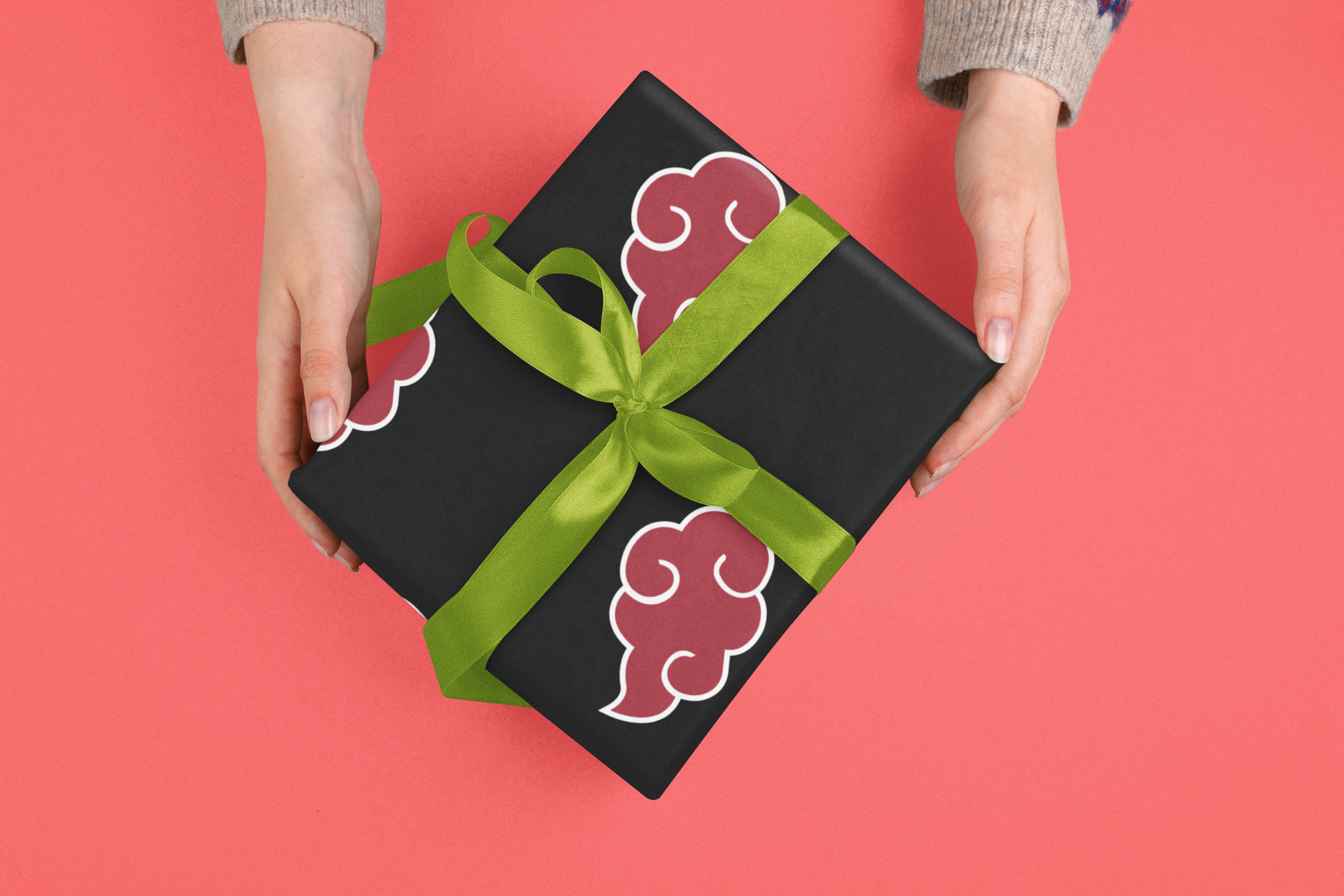 Akatsuki Gift Wrap, Hitachi Gift Wrapping Paper, Naruto Gift Wrap