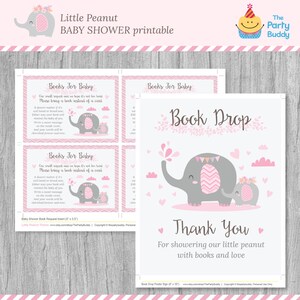 Little Peanut BABY SHOWER Printable Pack Personalized Invitation Thank ...