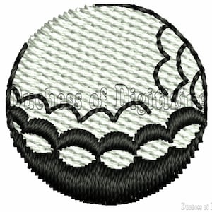 Golf Ball Machine Embroidery Design DODEMSP024
