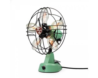 Fan lamp Aqua Green-bright-Dutch Design