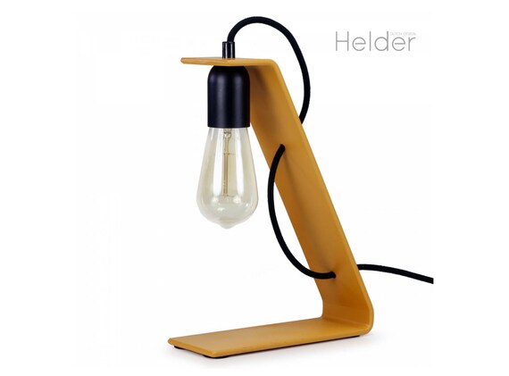ochre desk lamp