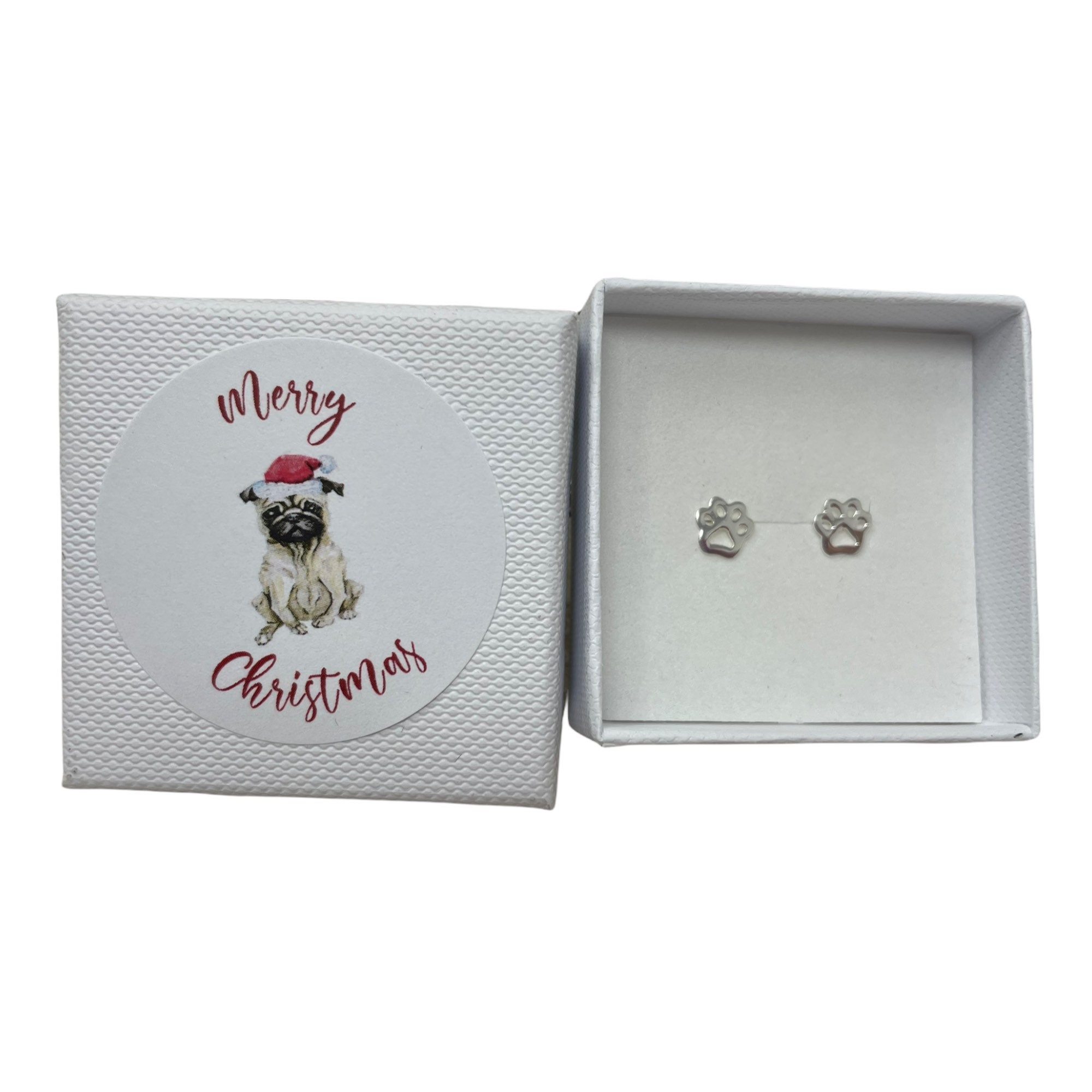 Orecchini A Bottone Con Strass A Forma Di Cane - Gioielli Moda Per Donne E Ragazze - Regalo Originale - 3