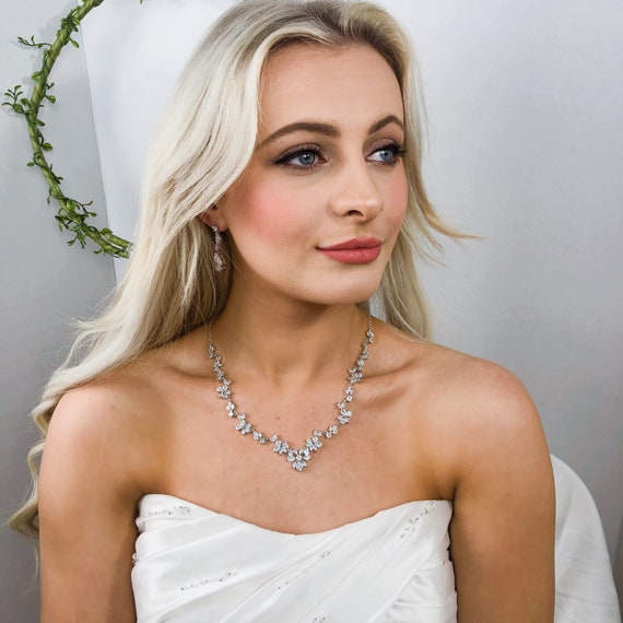 Statement wedding hotsell necklace