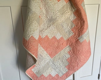 Handmade Throw Quilt