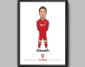 Fernando Torres Chelsea Football Soccer Signed Autographed A4 Photo Print Poster