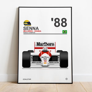 Ayrton Senna - F1 World Champion 1988