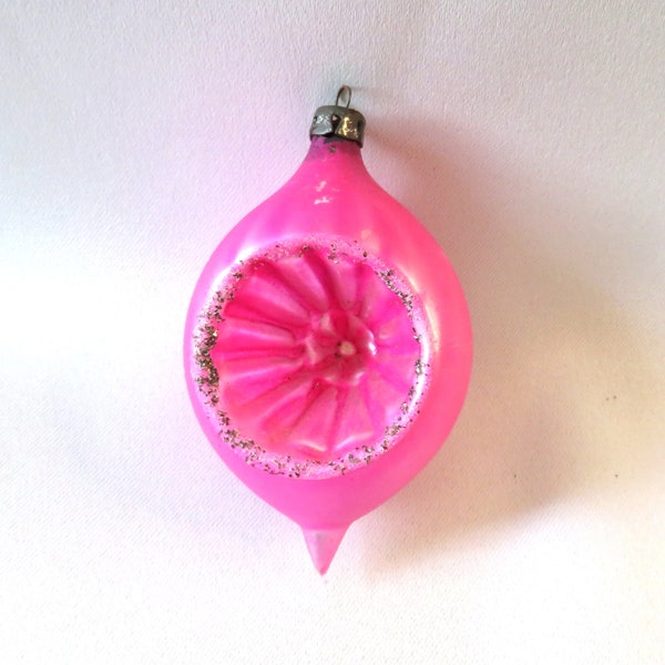 Pink Mercury Glass Ornaments Etsy