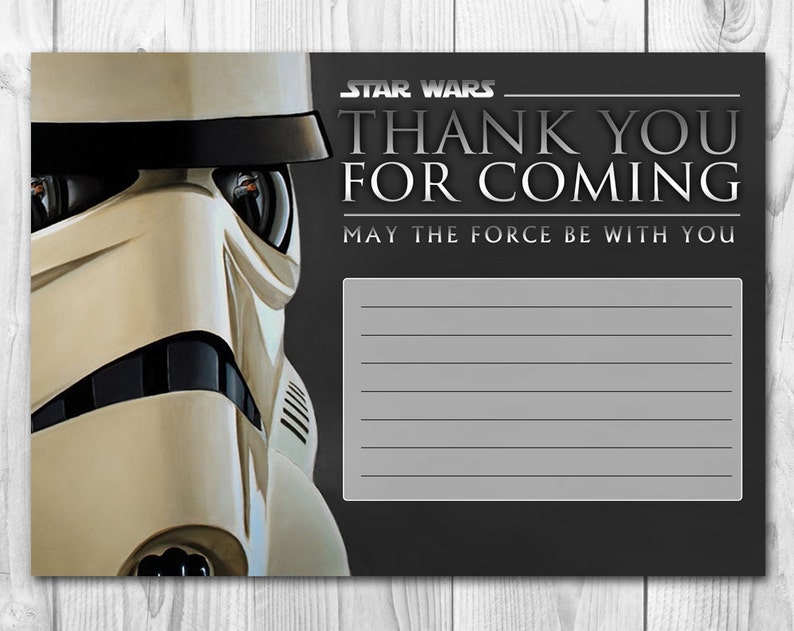 Star Wars Invitation Stormtrooper Invitation Star Wars - Etsy