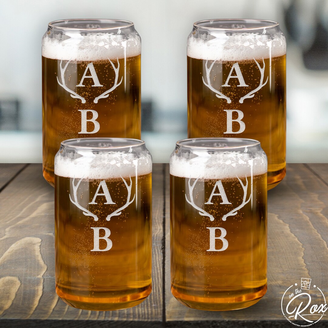 Personalized Beer Can Glassesgift for Dadgift for Etsy