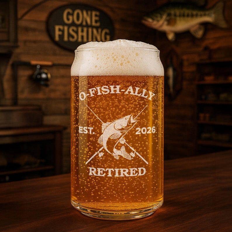 O'Fishally Retired-Retirement Gifts-Retirement Gifts For Men Funny-Retirement Gift For Him-Fishing Retirement-Dad Retirement Gift-Dad Gifts image 8