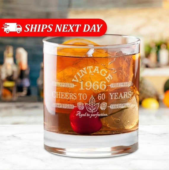 60th Birthday Gifts for Men and Women-1966-60th Birthday Gift For Him-Birthday Gift Ideas-60th Birthday-Cheers to 60 Years-Birthday Gift