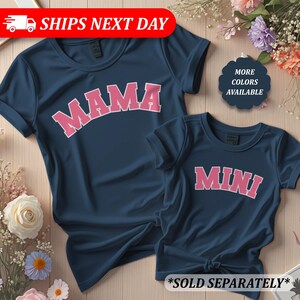 Mama And Mini Shirt-Mommy And Me Outfits-Mommy And Me Shirts-Mothers Day Shirt-Baby Girl Clothes-Mama Shirt-Matching Outfits-Matching Shirts