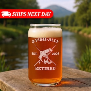 O'Fishally Retired-Retirement Gifts-Retirement Gifts For Men Funny-Retirement Gift For Him-Fishing Retirement-Dad Retirement Gift-Dad Gifts image 1