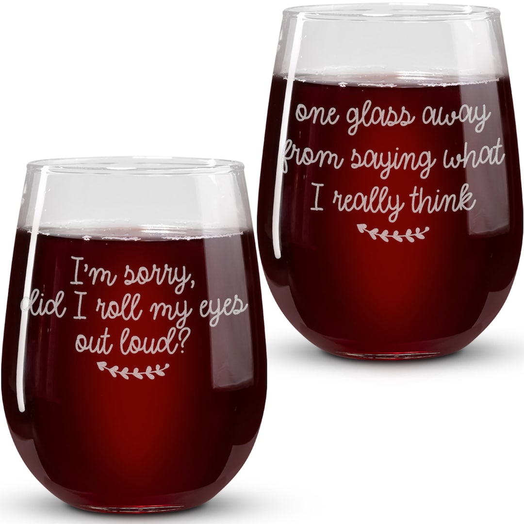 Funny Wine Glassesfunny Wine Glasses for Womenfunny Wine Gifts for