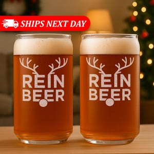 Christmas Gifts For Men-Reinbeer-Beer Gifts For Men-Funny Holiday Gift-Funny Christmas Gifts For Him-Secret Santa Gift Idea-Xmas Gift
