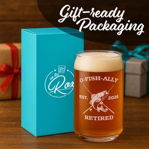 O'Fishally Retired-Retirement Gifts-Retirement Gifts For Men Funny-Retirement Gift For Him-Fishing Retirement-Dad Retirement Gift-Dad Gifts image 6