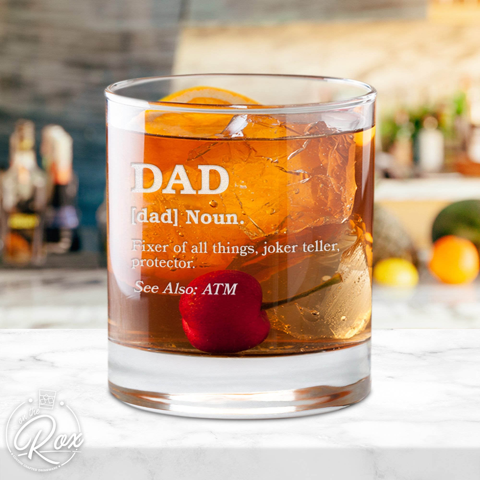 Whiskey Gift Idea for Dad, Groom, Boss Personalized Silicone Ice