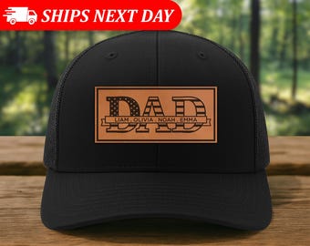 Regalo para el Día del Padre - Gorra para papá - Gorra personalizada para papá - Regalo personalizado para papá primerizo - Regalo de cumpleaños para papá - Regalo de los niños para papá - Regalo de cumpleaños para papá - Regalo de Navidad