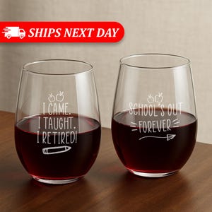 Teacher Retirement Gift-Retired Teacher-Teacher Retirement Gifts For Women-Retired Teacher Gift-Retired Teacher Gifts-Schools Out Forever