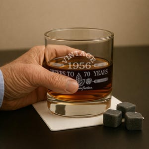 70th Birthday Gifts for Men and Women-1956-Birthday Gift For Him-Birthday Gift Ideas-70th Birthday-Cheers to 70 Years-Birthday Gift image 3