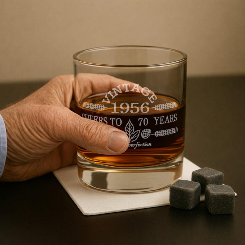 70th Birthday Gifts for Men and Women-1956-Birthday Gift For Him-Birthday Gift Ideas-70th Birthday-Cheers to 70 Years-Birthday Gift image 3