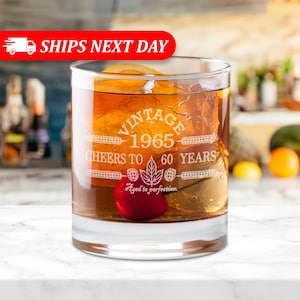 60th Birthday Gifts for Men and Women-1965-60th Birthday Gift For Him-Birthday Gift Ideas-60th Birthday-Cheers to 60 Years-Birthday Gift