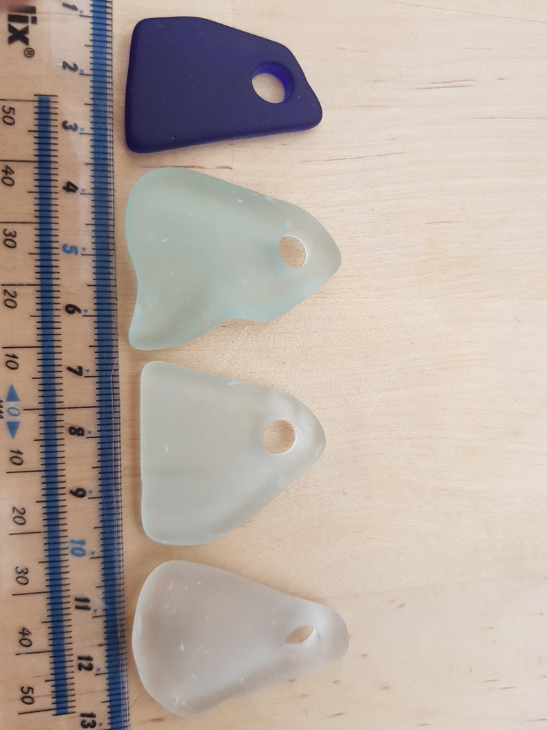 Genuine Large Clear Sea glass