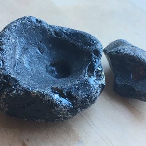 English seaham sea glass &#39;black&#39; glass jar bottoms. Collectors, beach find collectibles