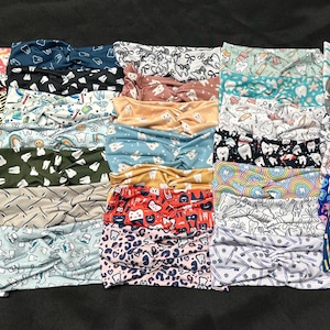 34 Different Dental Dentist Hygienist  Women's Stretchy Twisted Knot Turban Headband, Head Wrap, knit fabric, One Size Fits Most