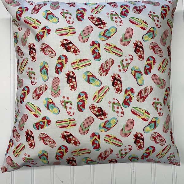 Flip Flop Pillow Etsy