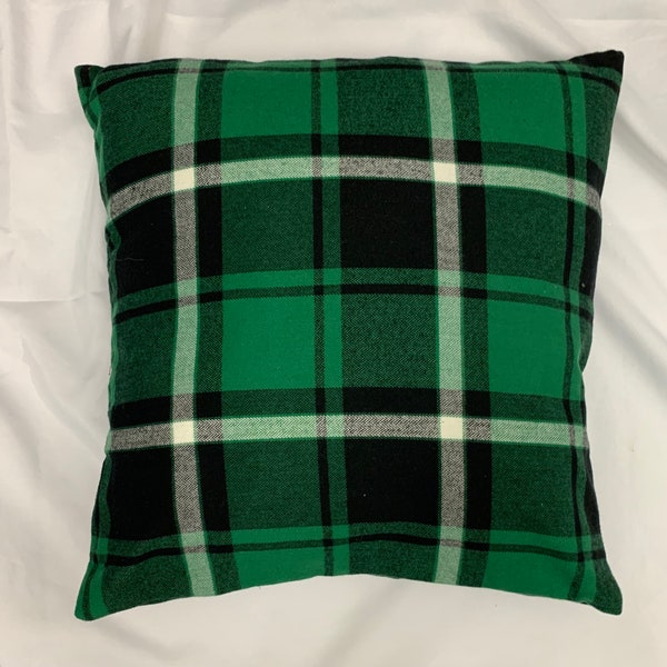 Green Plaid Flannel Etsy