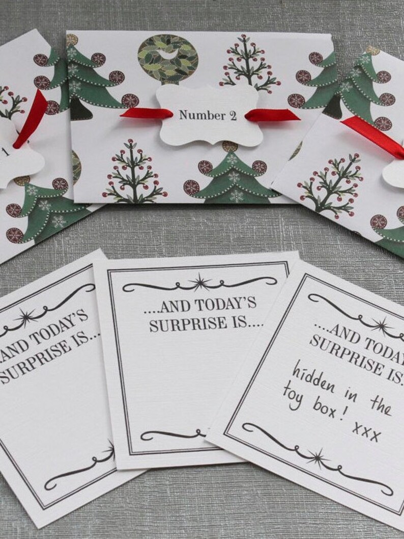 Advent Calendar Treasure Hunt Advent Calendar Alternative Etsy