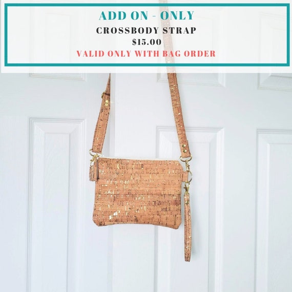 Crossbody Strap AddOn Only available with bag or wristlet Etsy