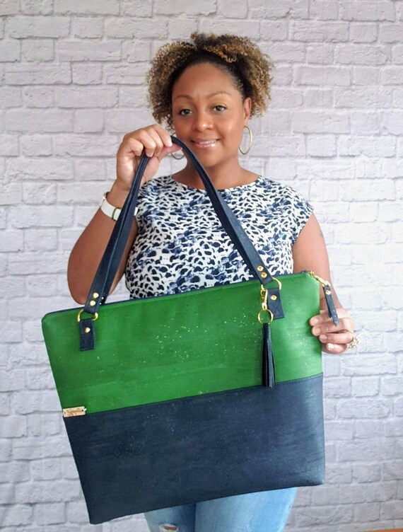 laptop bag green