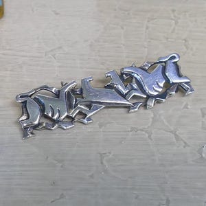 MFA Modernist Sterling Silver Horse Brooch Equestrian Jewelry