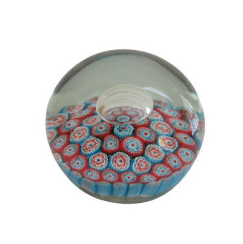 Murano Millefiori Glass Paperweight image 3