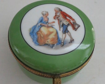 Vintage Porcelain Ring Box