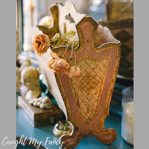 Presse-agrumes vintage en verre - Arts de la table