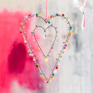 Beads HeartImHerz pink/colorful #MoiMemeHamburg