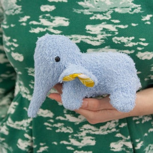 PDF/Elefante Elli istruzioni Istruzioni fai da te per cucire il modello di cucito del peluche Modello PDF