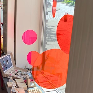 Apanhador de Sol XXL Design Rosa Neon Amarelo Laranja