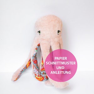 Cartamodello Octopus Odette e istruzioni - Kit Happy Sewing di Moi-Même Istruzioni per cucire Octopus Odette