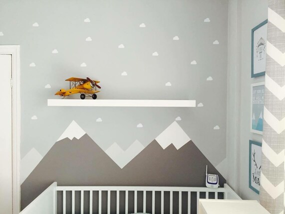 Cloud Decals Cloud Wall Decals Cloud Wall Stickers Nursery Decor Nursery Wall Stickers Wall Stickers Wall Decals Nursery