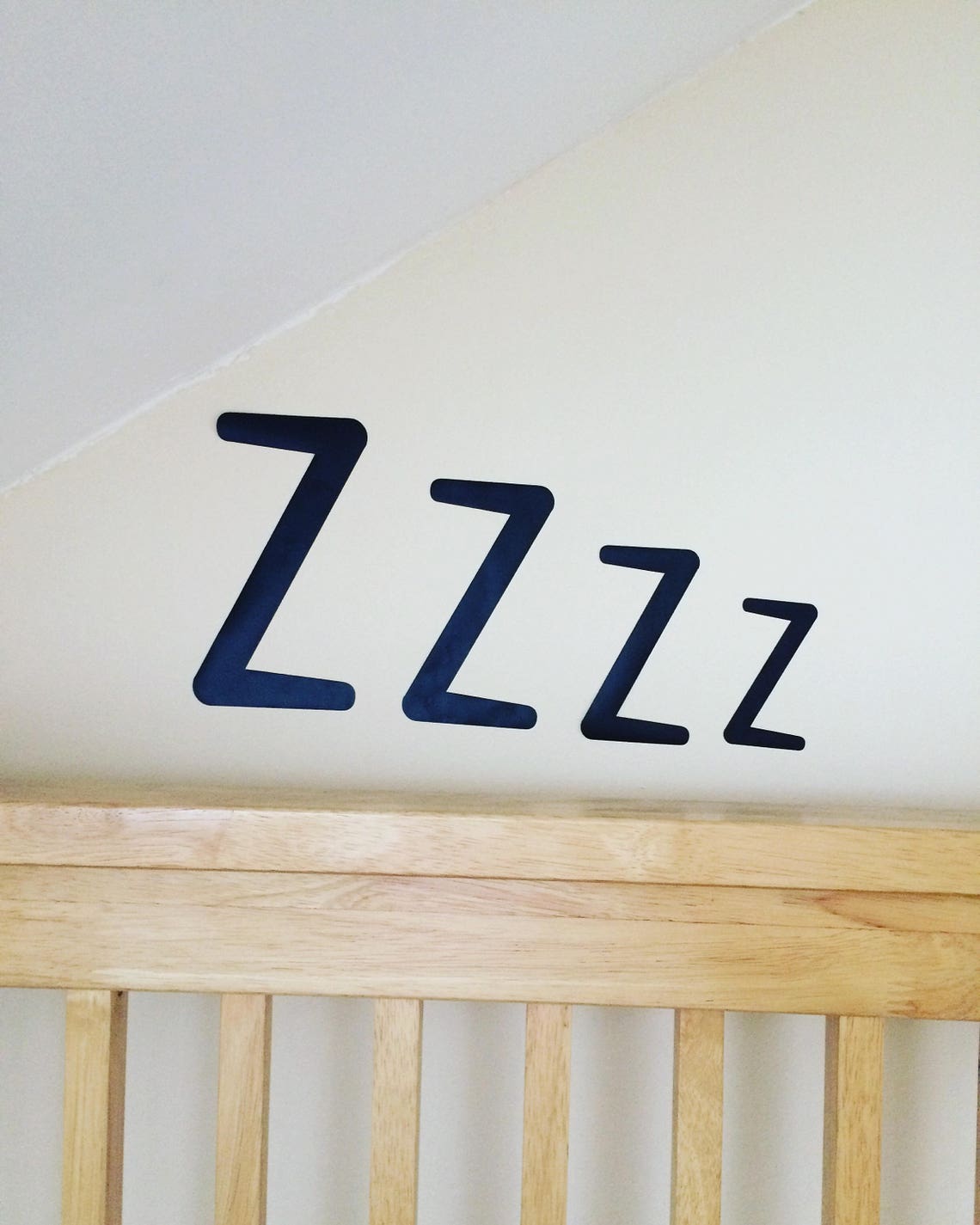 Zzz Sleepy Wall Decal Zzz Sleepy Wall Sticker Zzz Zzz | Etsy