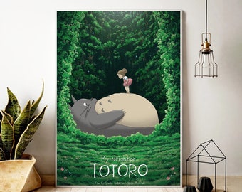 Totoro Poster Etsy