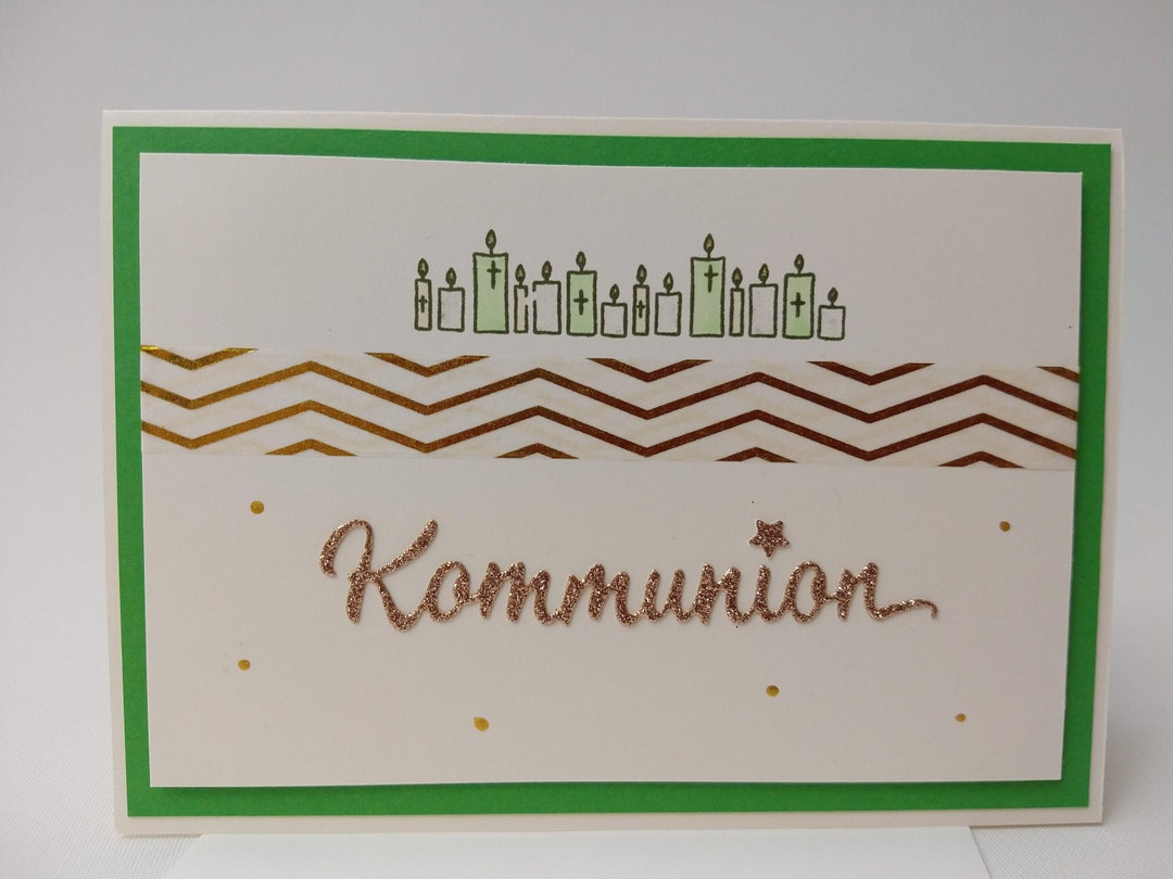 Was Schreibt Man Auf Den Umschlag Einer Kommunionkarte www.etsy.com